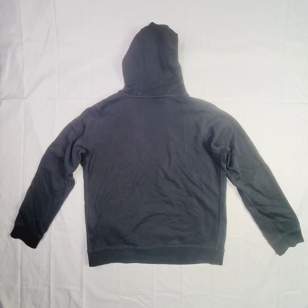 Nike Boys Sportswear Pullover Hoodie Size XL Black Fleece Logo Swoosh B7
